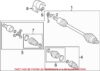CV Axle Assembly – Front Passenger Side