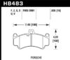 Hawk Porsche GT3 DTC-60 Street Front Brake Pads