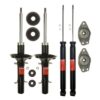 VW Suspension Strut and Shock Absorber Assembly Kit – Front and Rear 1J0513353D – Sachs 4019409KIT