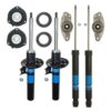 VW Suspension Strut and Shock Absorber Assembly Kit – Front and Rear (With Sport Suspension) 1T0413031GG – Sachs 4019450KIT