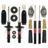 VW Suspension Strut and Shock Absorber Assembly Kit – Front and Rear 1J0513353D – Sachs 4026459KIT
