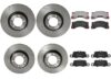 Porsche Brake Kits – Pads and Rotors Front and Rear (360mm/330mm) (Low-Met) 99135294803 – Brembo 4032073KIT