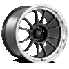 Konig Hypergram 17x8 5x114.3 ET45 Metallic Carbon w/ Machined Lip