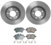 Mini Disc Brake Pad and Rotor Kit – Front (307mm) (Ceramic) (EURO) 34119811538 – Akebono Euro Ultra-Premium 4116108KIT