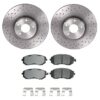 Disc Brake Pad and Rotor Kit – Front (293mm) (Xtra) (Ceramic) (ProACT)
