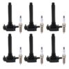VW Ignition Coil Kit (6 Pieces) (Iridium Platinum)  7B0905715C – Bosch