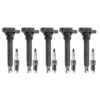 VW Ignition Coil Kit (5 Pieces) (Nickel-Yttrium) 07K905715G – Bosch
