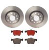 Audi VW Brakes Kit – Pads and Rotors Rear (272mm) (Ceramic) 8V0698451F – Brembo 4189969KIT
