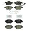 Audi Volkswagen Disc Brake Pad Set Kit – Front and Rear (Ceramic) 1K0698151E