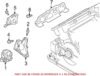 Genuine VW/Audi Engine Mount 420199381AA