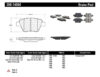 StopTech Performance Volkswagen Rear Brake Pads