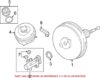 Genuine VW/Audi VW Brake Master Cylinder 4D0611021A