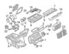 Genuine VW/Audi Heater Core 4D0819030