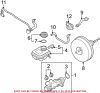 Genuine VW/Audi Brake Booster Vacuum Hose 4E1611931BN