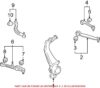 Genuine VW/Audi Steering Knuckle – Front Driver Side 4F0407253H