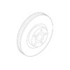 Genuine VW/Audi Disc Brake Rotor – Front (347mm)