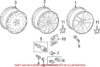 Genuine VW/Audi Wheel Lug Bolt 4F0698139C814