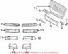 Genuine VW/Audi License Plate Bracket – Front 4F0807285CCT94