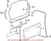 Genuine VW/Audi Door Seal – Front Inner 4F0831721G