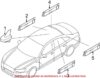 Genuine VW/Audi Radio Antenna Mast 4G0035503KGRU
