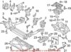 Genuine VW/Audi Engine Mount Bracket – Passenger Side 4G0399060E