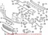 Genuine VW/Audi Bumper Impact Bar Bracket – Front Driver Side 4G0807133B