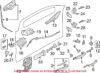 Genuine VW/Audi Door Check – Front 4G0837249C