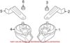 Genuine VW/Audi Horn Bracket 4G0951229