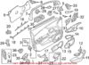 Genuine VW/Audi Door Window Switch Bezel – Front Driver Side 4G1867171A6PS
