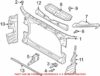 Genuine VW/Audi Radiator Support Bracket – Passenger Side 4G8805608