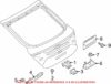 Genuine VW/Audi License Plate Bracket – Rear 4G88271139B9