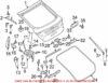 Genuine VW/Audi Hatch Seal – Rear 4G8827705B