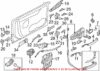 Genuine VW/Audi Door Check – Front 4G8837249B
