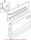 Genuine VW/Audi Door Applique – Front Driver Side 4G8837637A