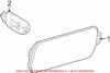 Genuine VW/Audi Side Marker Light – Front Driver Side 4G8945071