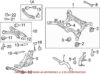 Genuine VW/Audi Suspension Knuckle – Rear Driver Side 4H0505431D