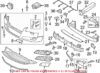 Genuine VW/Audi Bumper Cover Support Rail – Front Driver Side Outer 4H0807543