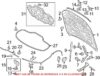 Genuine VW/Audi Hood Lift Support 4H0823359D