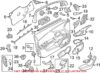 Genuine VW/Audi Door Mirror Switch 4H09595655PR