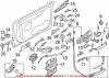Genuine VW/Audi Exterior Door Handle Cover – Front Driver Side 4H1837879BGRU