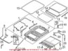 Genuine VW/Audi Sunroof Cover Bracket 4H4877259A