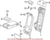 Genuine VW/Audi Seat Armrest Cup Holder
