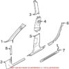 Door Trim Sill Plate Insert – Front Passenger Side