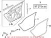 Door Seal – Rear Driver Side Outer