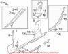 Genuine VW/Audi Door Sill Plate – Rear Driver Side