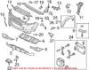 Genuine VW/Audi Brake Air Duct – Front Passenger Side 4L0807152C01C