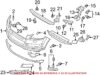 Genuine VW/Audi Grille – Front Driver Side Outer 4L080768101C