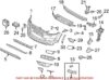 Genuine VW/Audi Grille – Front Passenger Side Lower 4L0807682B01C