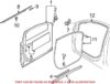 Genuine VW/Audi Door Seal – Front 4L0831721A