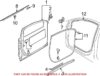 Genuine VW/Audi Door Seal – Front Driver Side 4L0837911